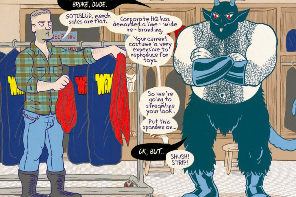Bears, Daddies, Bulges, Hard Dicks in “Wuvable Oaf: Blood & Metal”