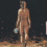 First American’s Butt, Silhoutte of Dick in “Earthdivers”