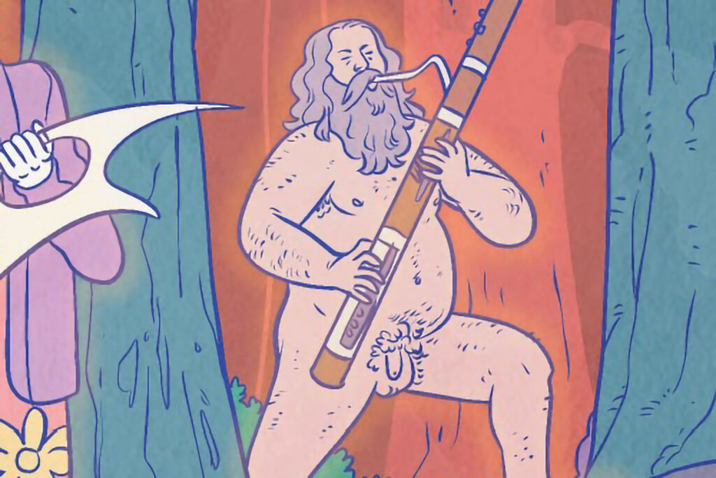 Gratuitous Ghostly Hairy Dicks, Butt, in “Dirtbag Rapture”