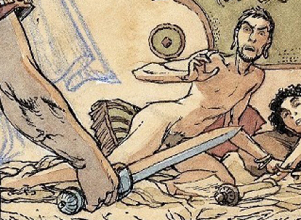 Uncut Dicks, Butts, Orgies, Naked Brawl, Statues in “Murena” (Chapter 12)<span class="badge-status" style="background:#f62200">Extreme</span> 